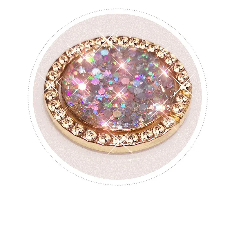Support bague rotatif à paillettes pour smartphone - Image 6