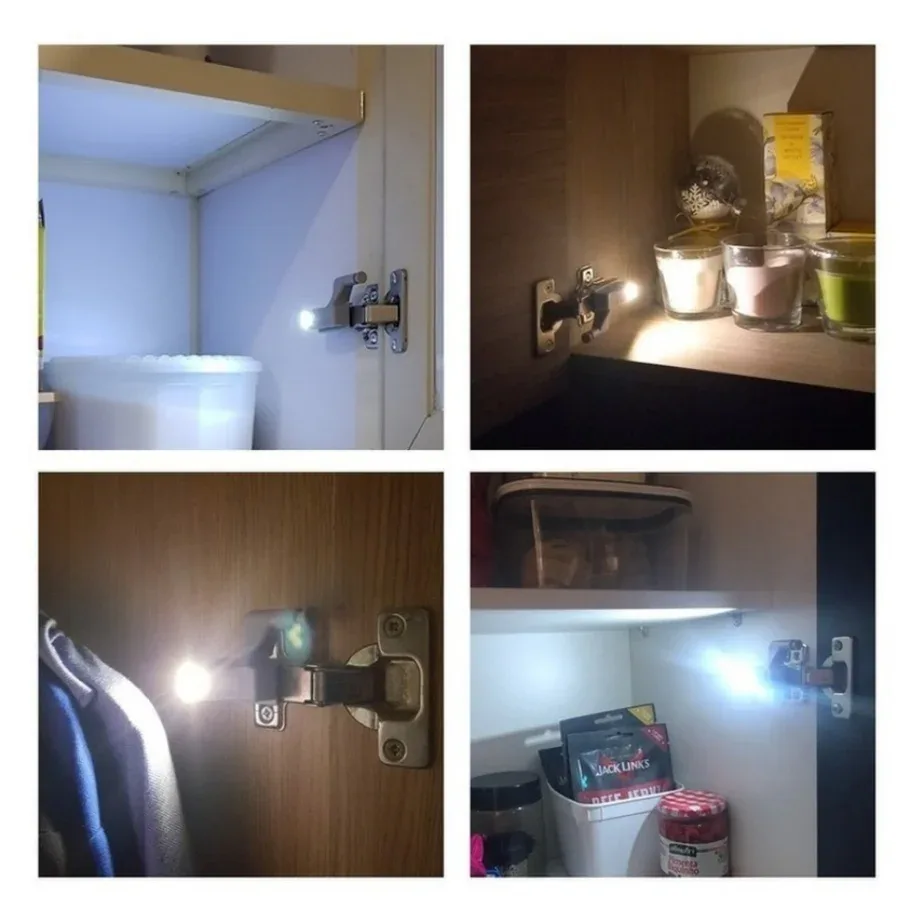 Lot de 20 lampes LED pour charnières de placard avec capteur automatique - Image 6