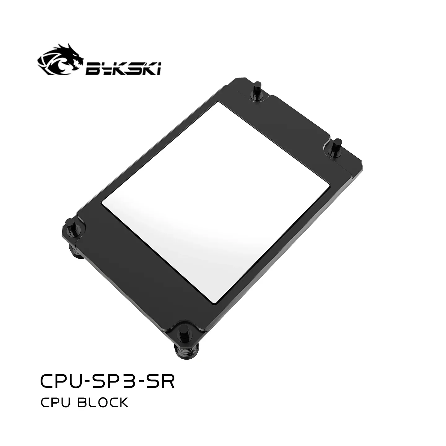 Bykski Waterblock CPU pour Processeur AMD TR4, Laiton et Cuivre, G1/4 - CPU-SP3-SR - Image 4