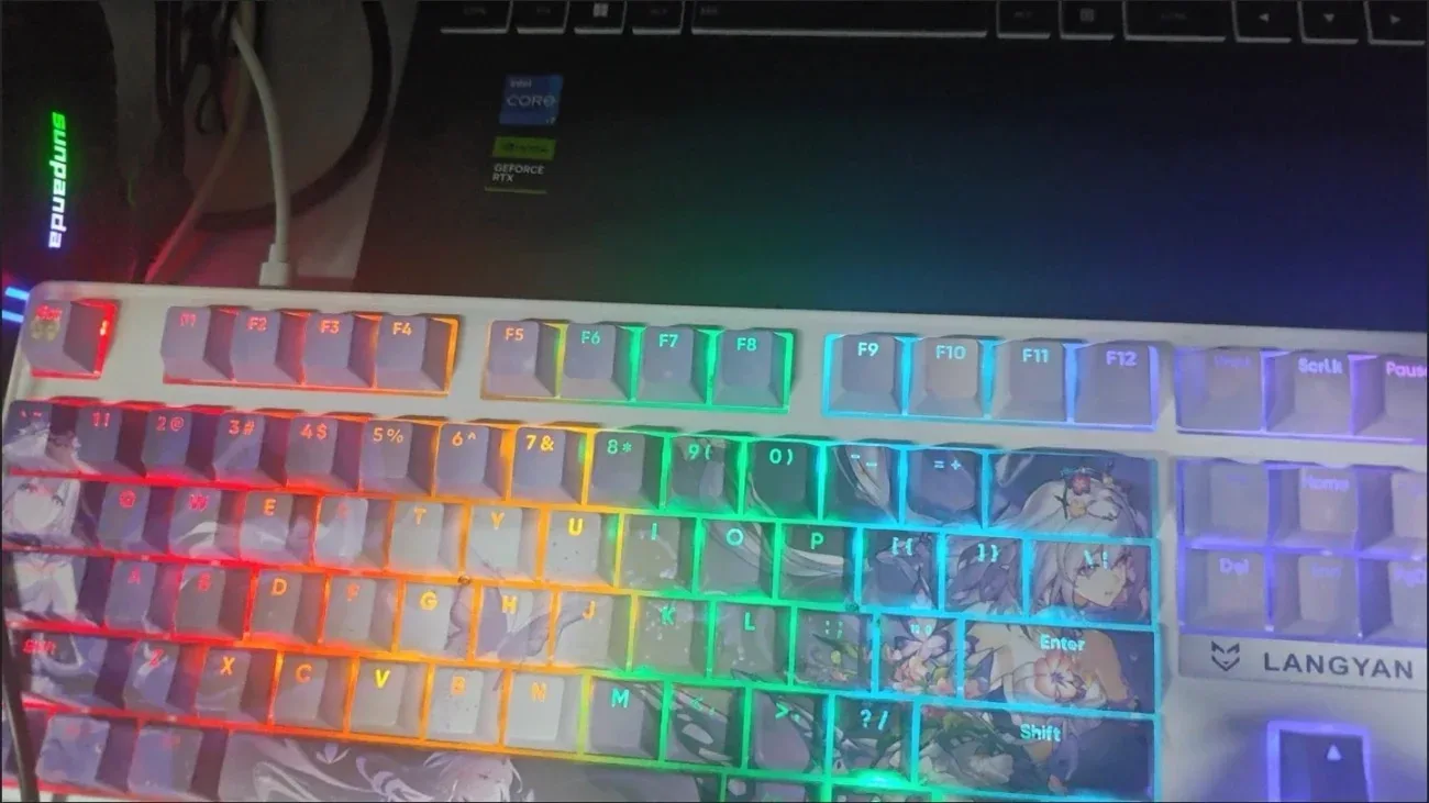 Set de 128 touches PBT Dye-Sub Honkai Star Rail pour clavier mécanique ANSI - Image 6