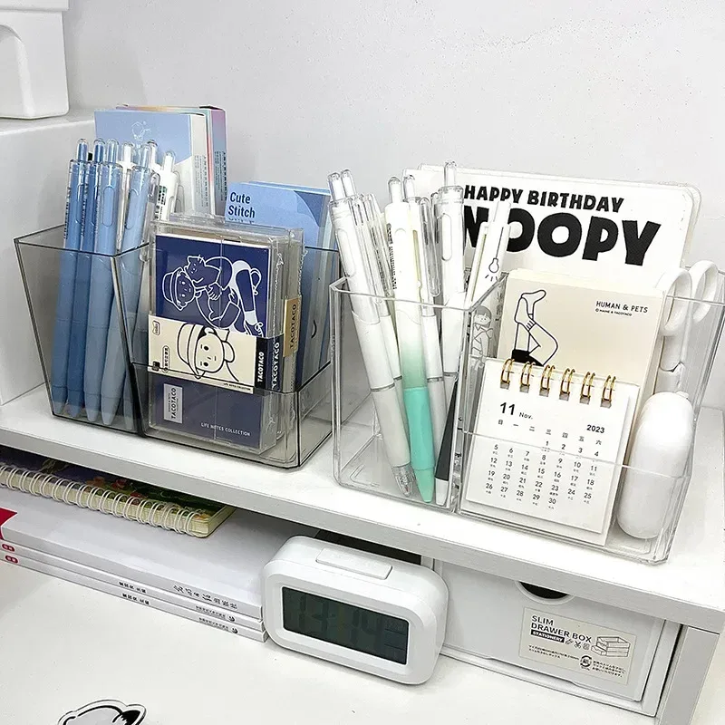 Porte-stylo transparent multifonction - Image 2