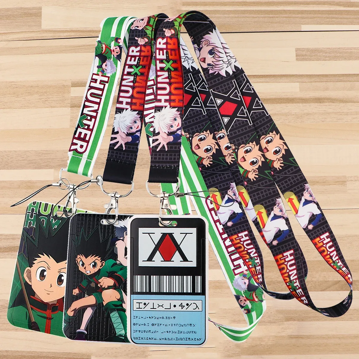 Lanière tour de cou Anime pour clés et porte-badge - Image 1