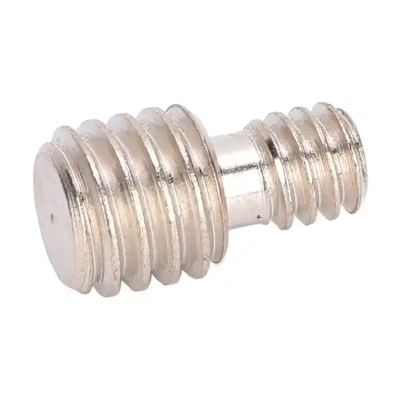 Adaptateur de vis 3/8" vers 1/4" et 3/8" vers M6 mâle-mâle pour trépied et plaque de dégagement rapide - Image 1