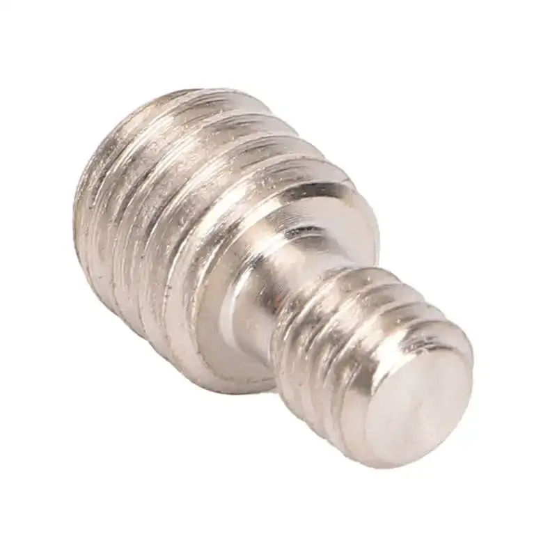 Adaptateur de vis 3/8" vers 1/4" et 3/8" vers M6 mâle-mâle pour trépied et plaque de dégagement rapide - Image 4