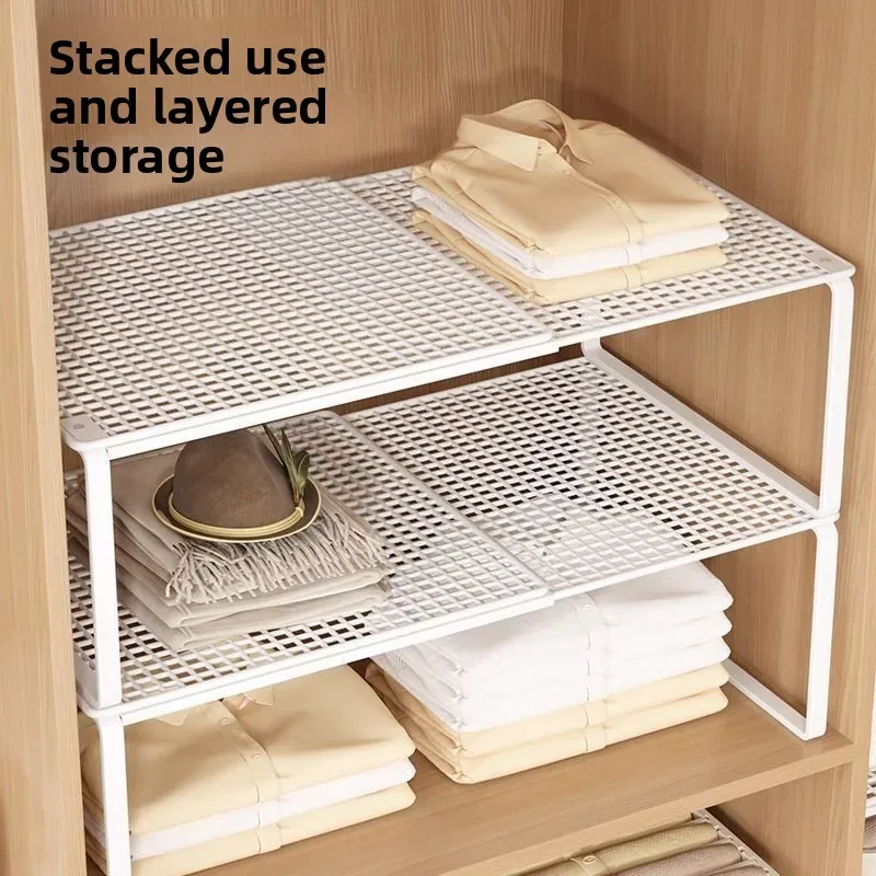 Étagère de rangement extensible et ajustable pour placard et armoire - Image 3
