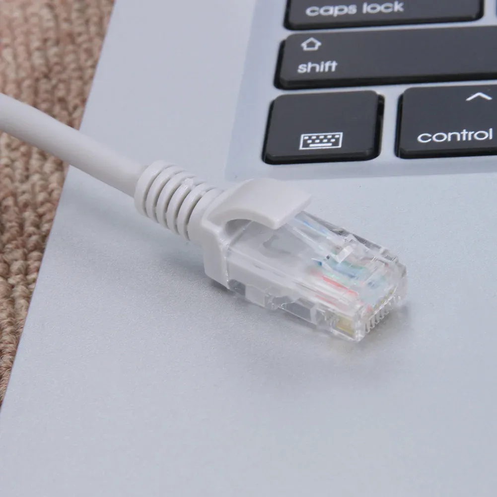 Câble Réseau RJ45 + Alimentation DC pour Caméra IP Vidéosurveillance CAT5e - 5M/10M/15M/20M/30M - Image 4