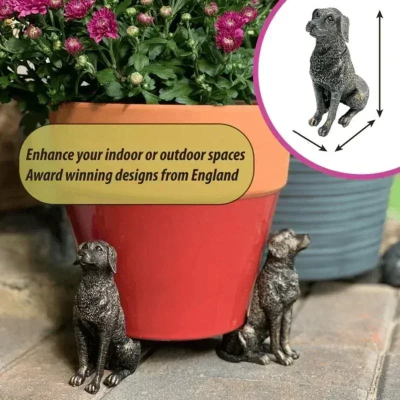 Détail figurine chien