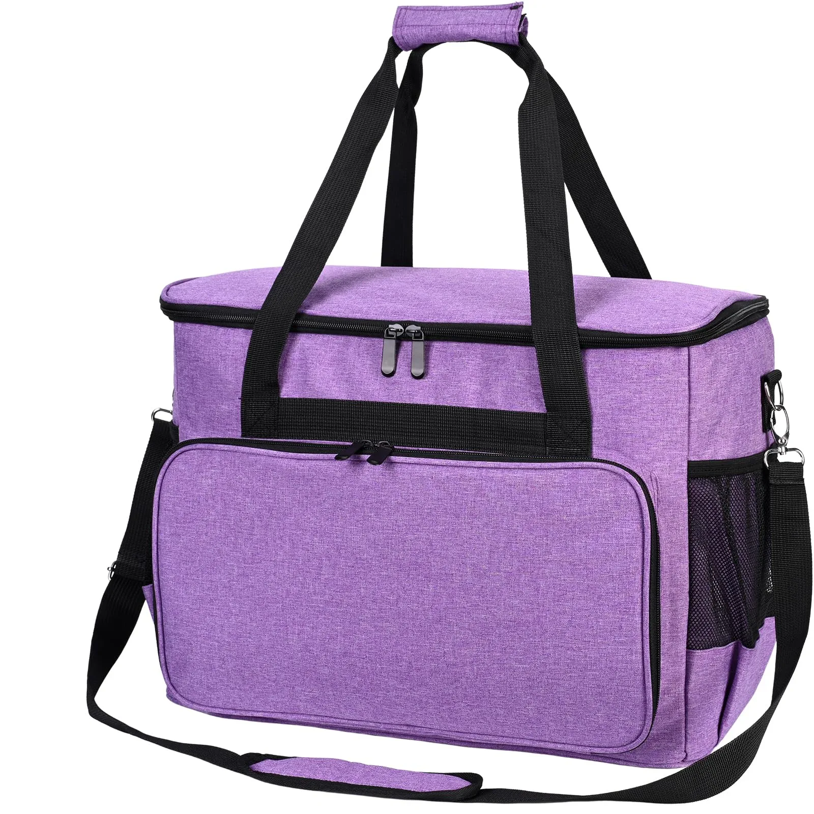 Sac de transport rembourré pour machine à coudre avec organisateur d'accessoires - Image 1