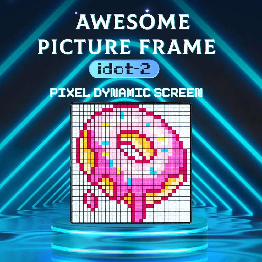 Écran LED Pixel Art 64x64 Intelligent et Programmable - Contrôle via Application - Image 5