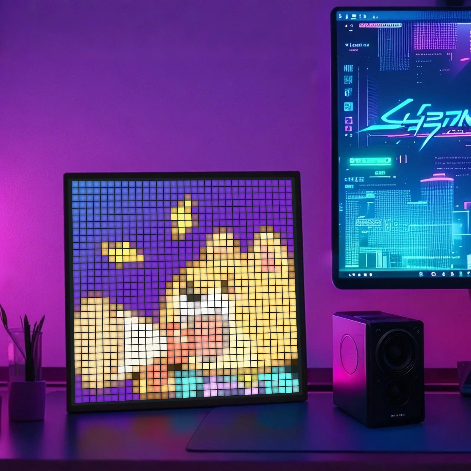 Écran LED Pixel Art 64x64 Intelligent et Programmable - Contrôle via Application - Image 3