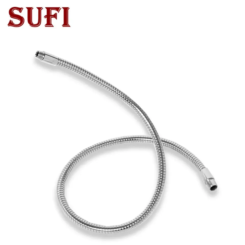 Lampe LED flexible pour machine-outil avec col de cygne en métal (Ø 6 mm / 8 mm) - Image 1