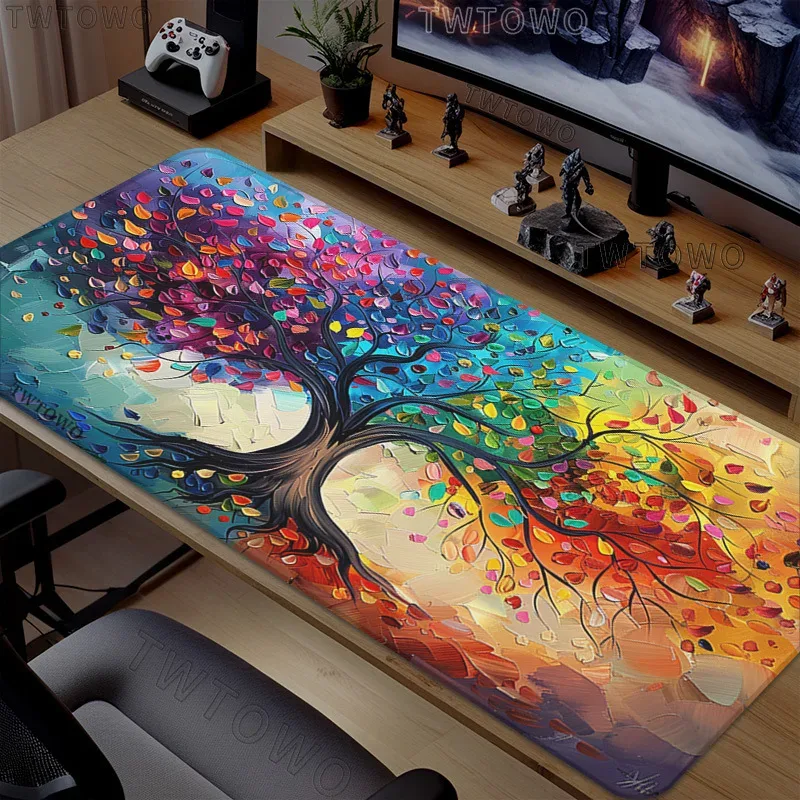 Tapis de souris XXL Arbre de Vie - Impression HD en caoutchouc naturel - Image 2
