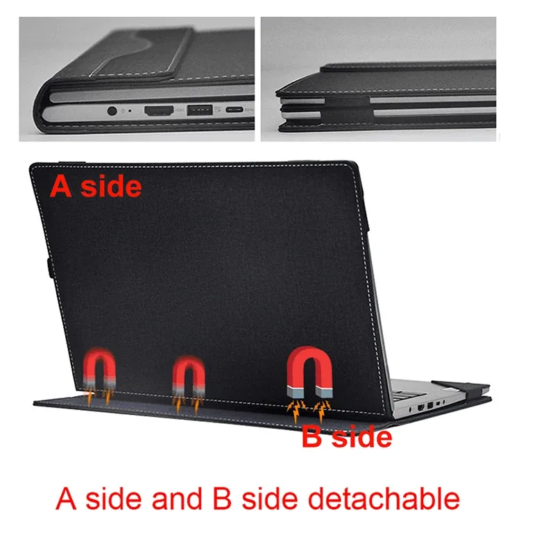Housse de protection en cuir PU pour HP Laptop 15-fd / 15-fc (2023), 15,6 pouces - Image 2