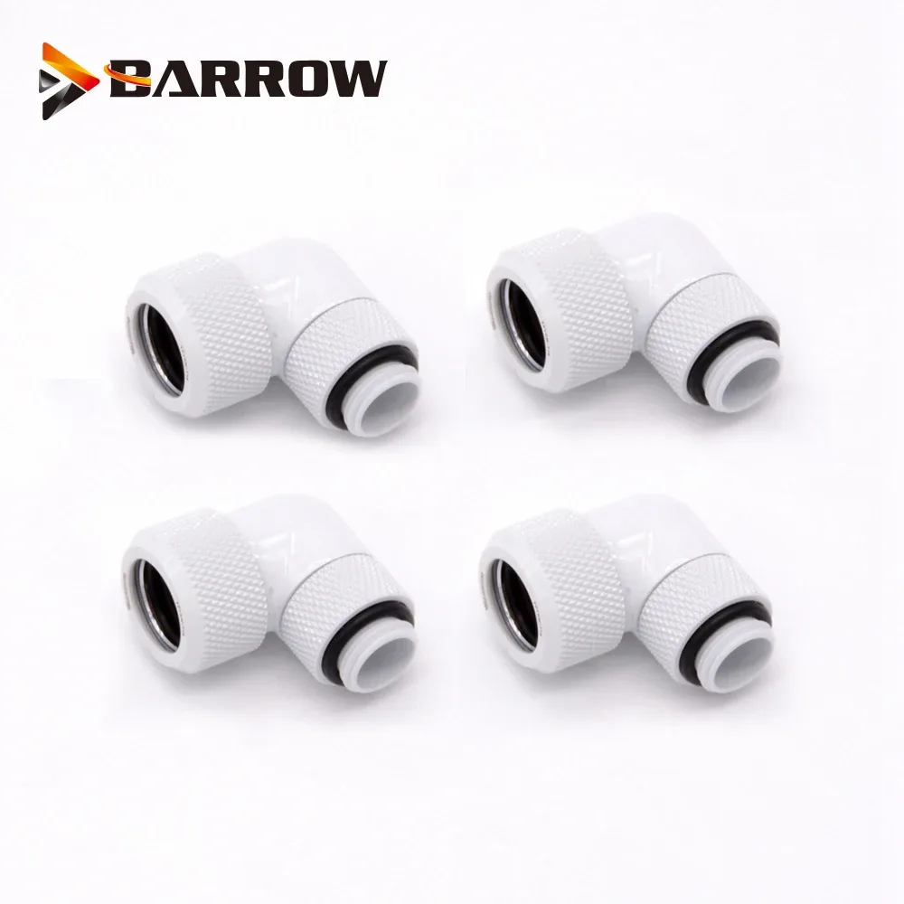 Barrow Raccord à compression 90° pour tubes rigides 12/14/16mm - Lot de 4 pièces - Image 4