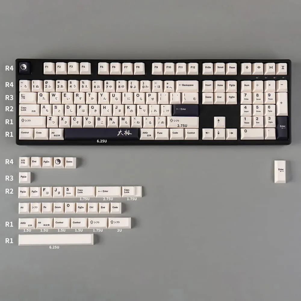 Aperçu Tai Chi Keycaps