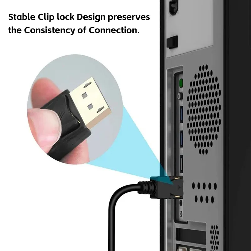 Câble DisplayPort vers HDMI 4K (1,8 m) - Connecteurs Plaqué Or 2