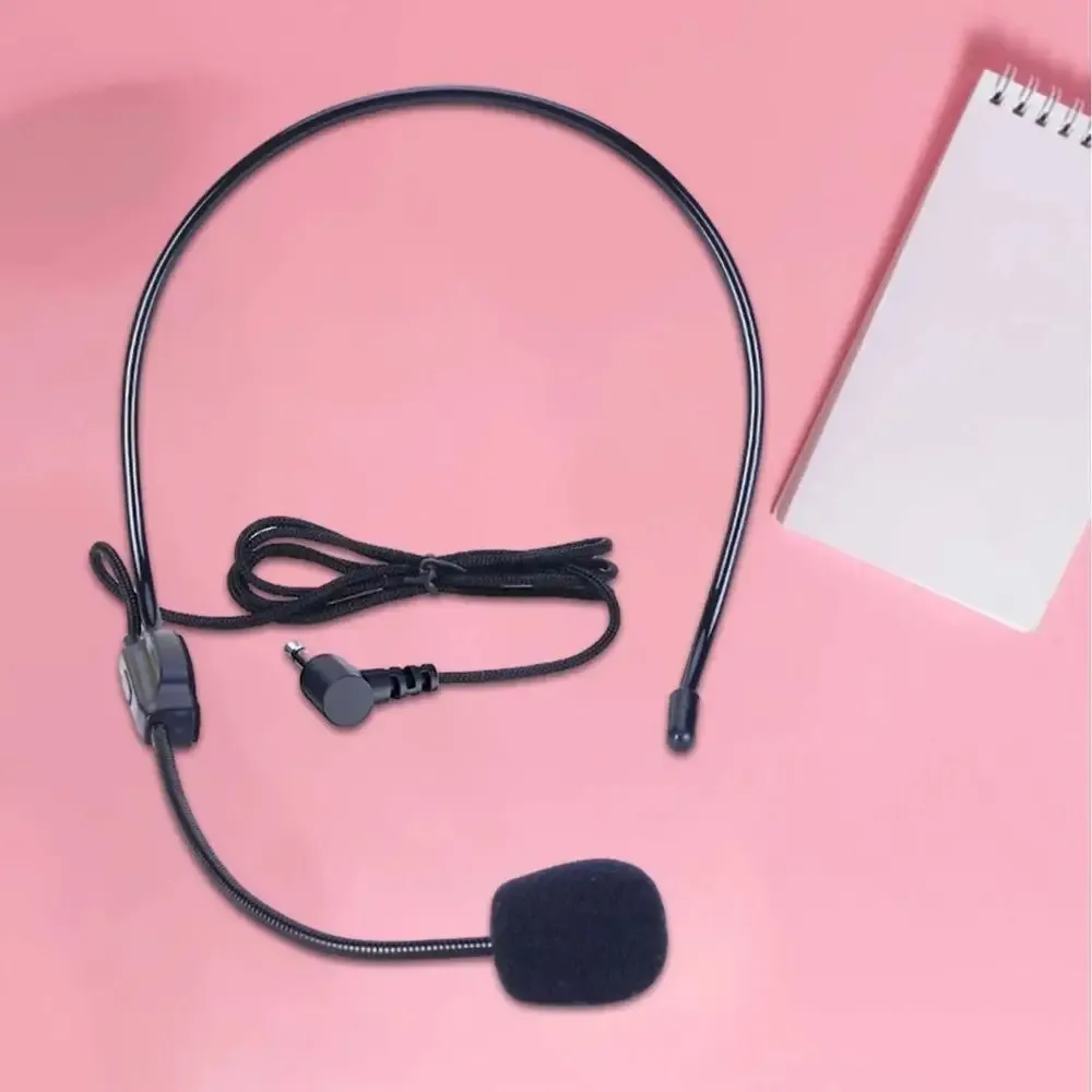 Microphone serre-tête filaire flexible avec prise Jack 3,5 mm - Image 5