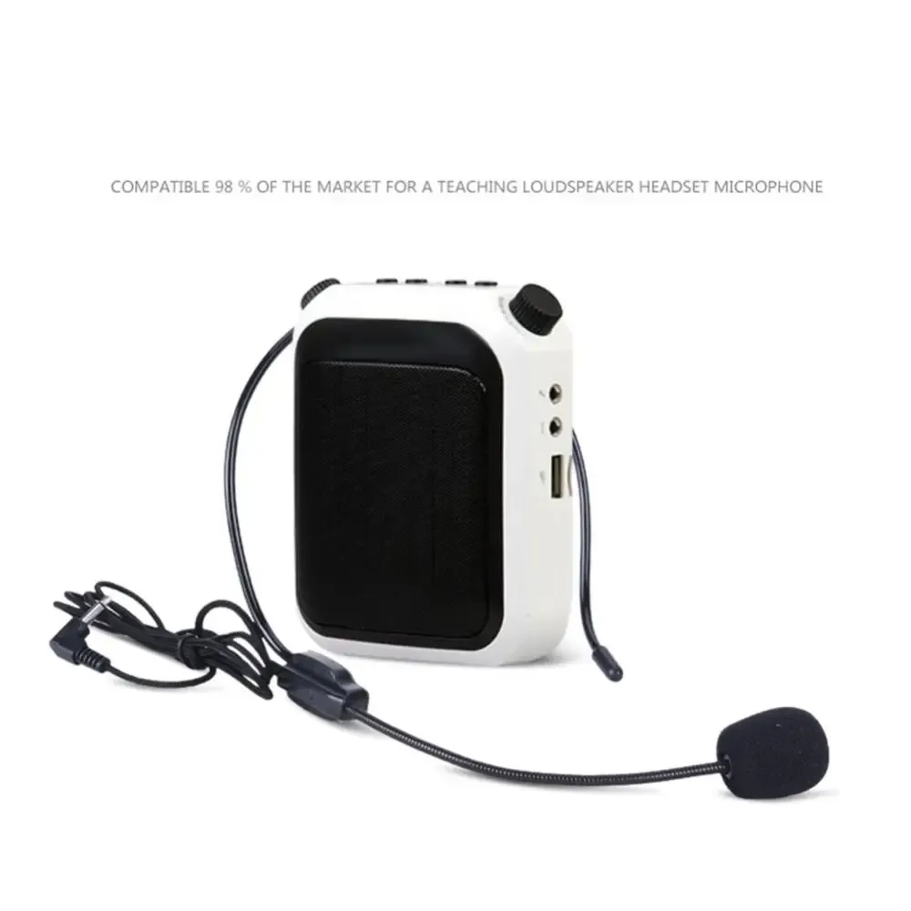 Microphone serre-tête filaire flexible avec prise Jack 3,5 mm - Image 2