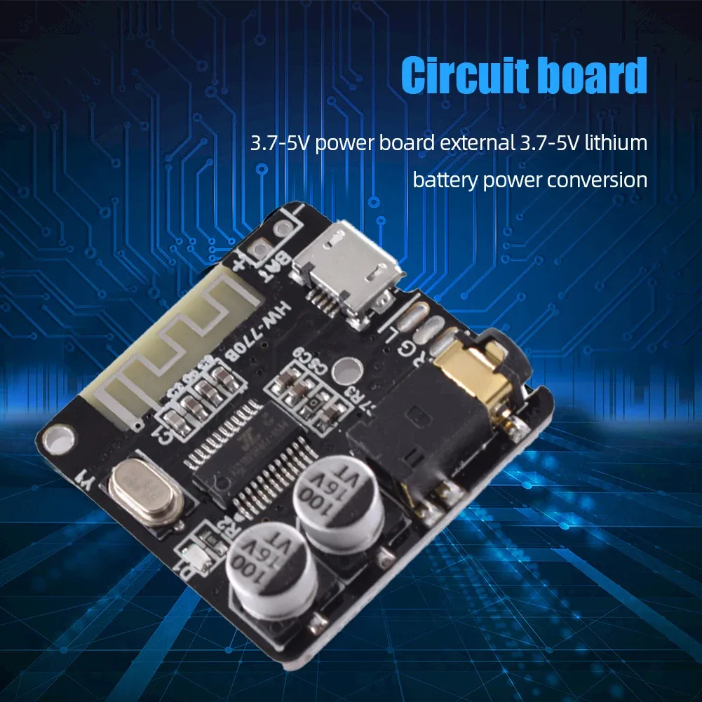 Module Récepteur Audio Bluetooth MP3 VHM-314, Décodeur sans perte, 3,7-5V, Jack 3,5mm - Image 3