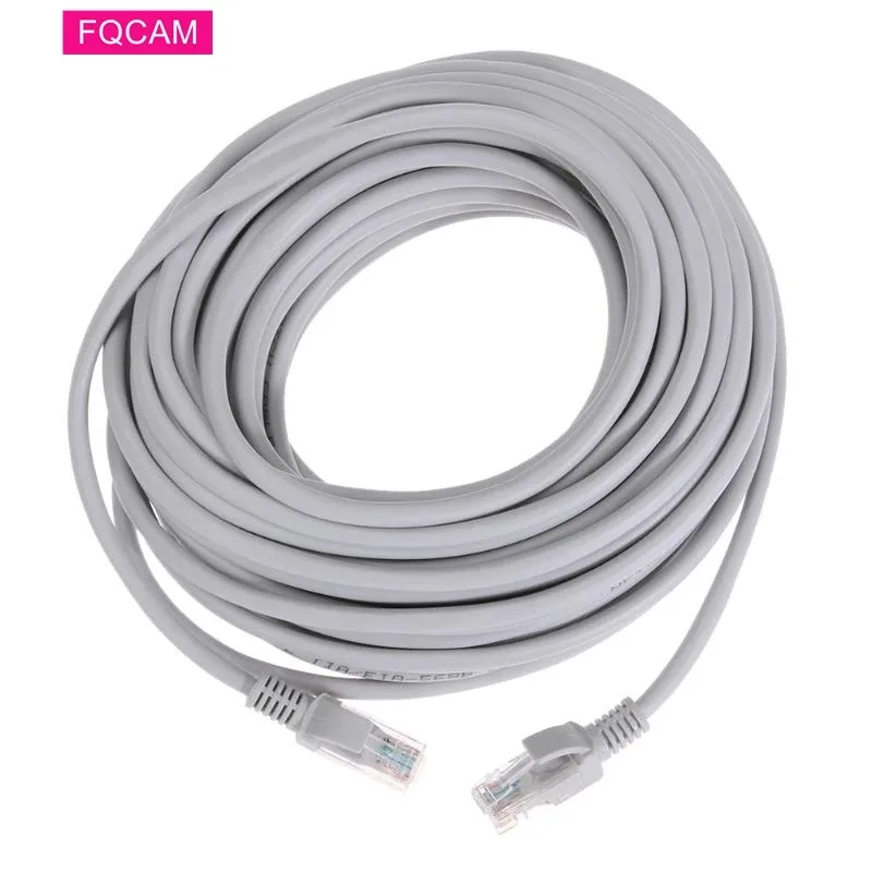 Câble Ethernet RJ45 Cat5e pour Caméra IP PoE et Système NVR - Image 1