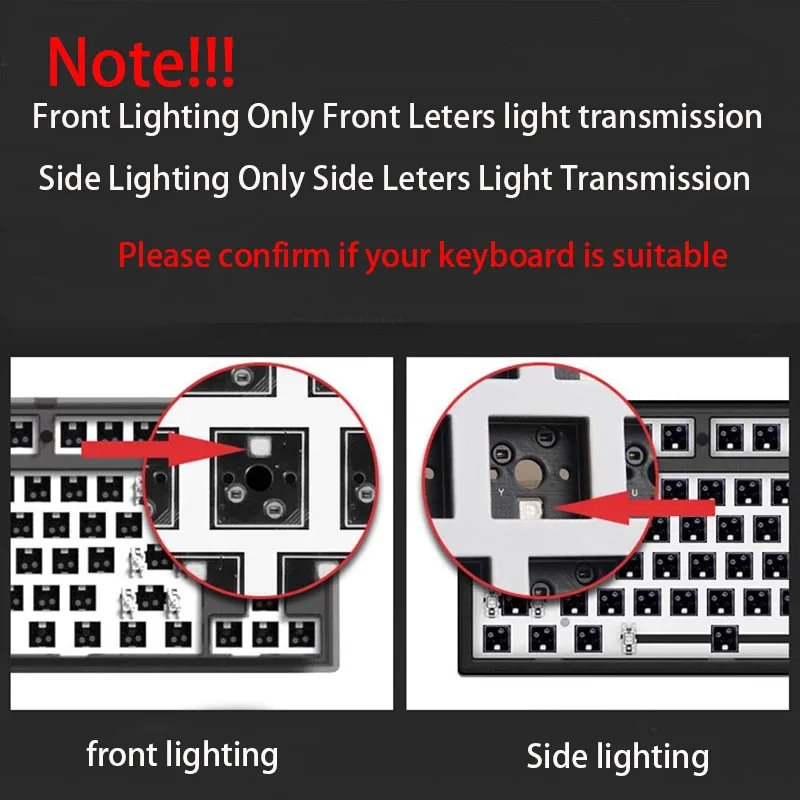 Keycaps PBT Dégradé