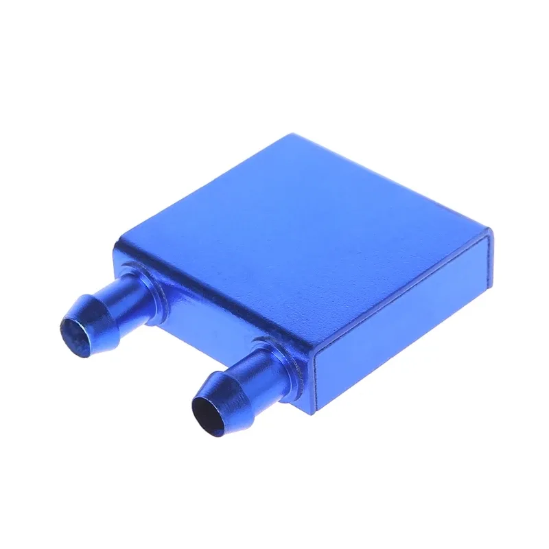 Bloc de refroidissement liquide en aluminium pour PC - Bleu - Image 5