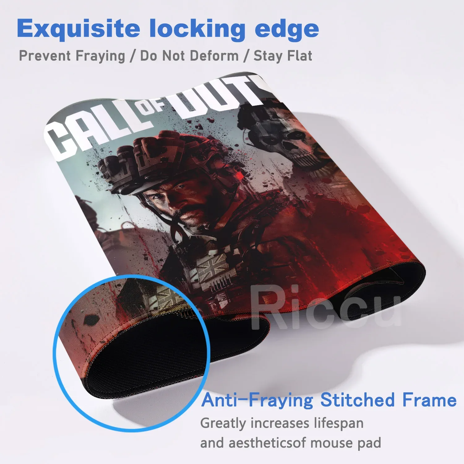 Tapis de souris gaming XXL Call of Duty - Format étendu - Image 3