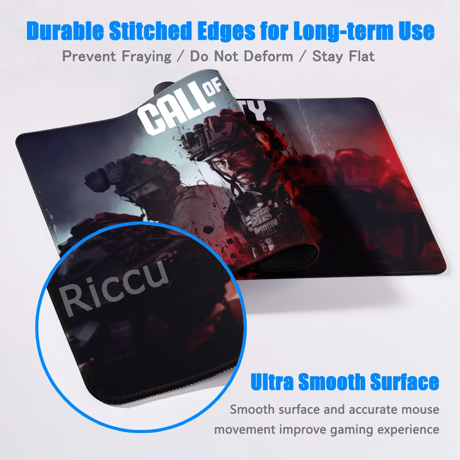 Tapis de souris gaming XXL Call of Duty - Format étendu - Image 4