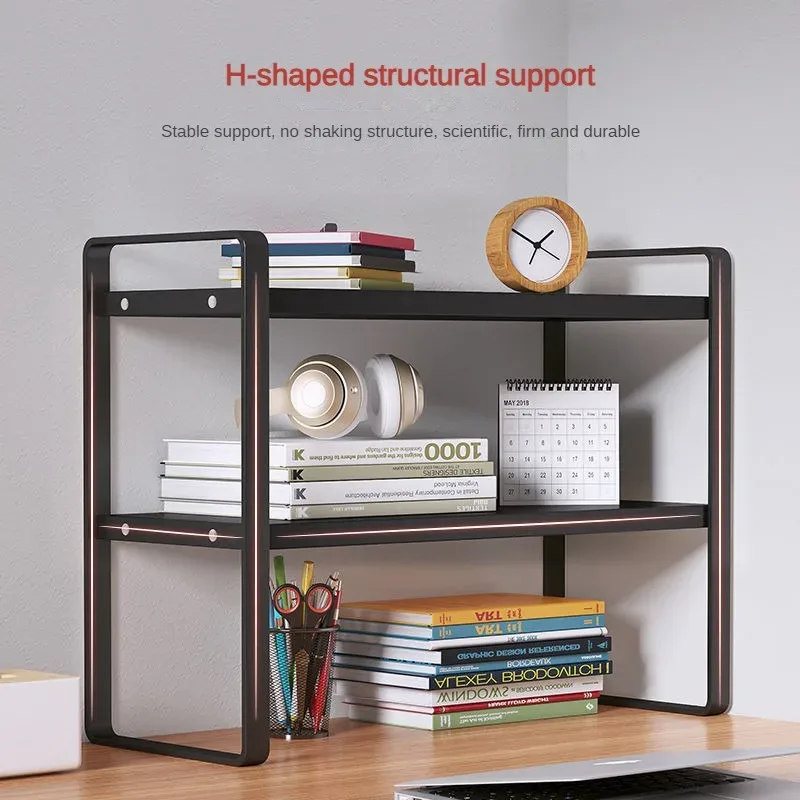 Étagère de rangement de bureau à plusieurs niveaux 2