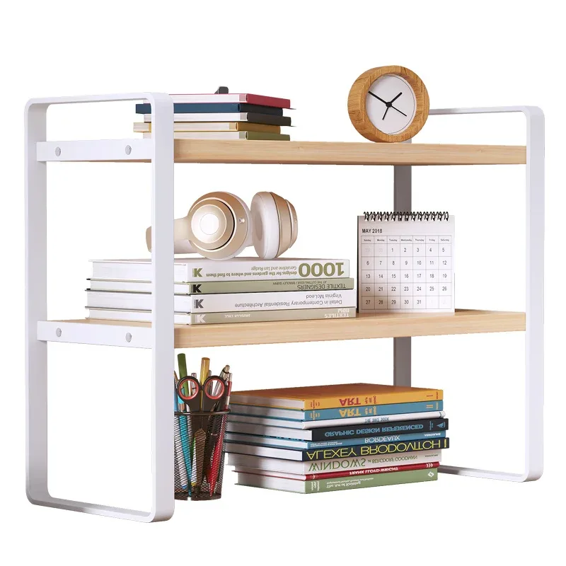 Étagère de rangement de bureau à plusieurs niveaux 6