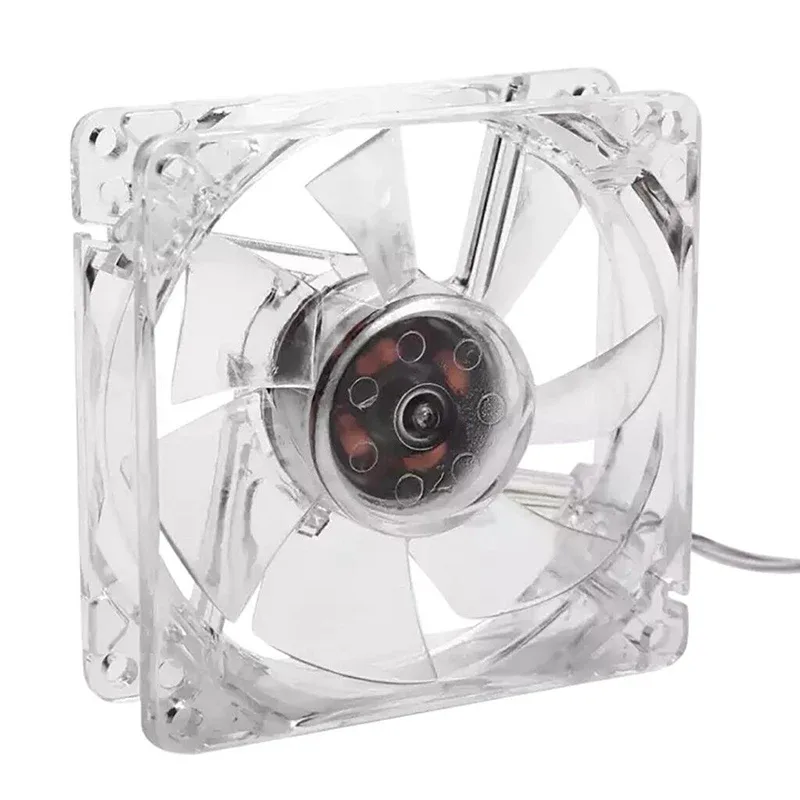 Ventilateur de refroidissement USB 5V silencieux avec éclairage RGB pour cages d'animaux et aquariums - Image 5