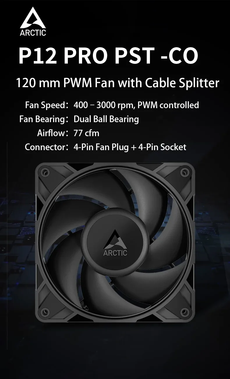 ARCTIC P12 Pro PST CO