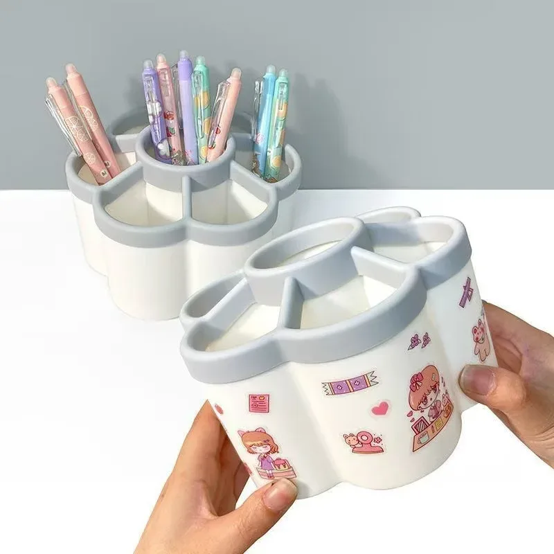Porte-stylo rotatif à 360° et organisateur de bureau multifonction - Image 5