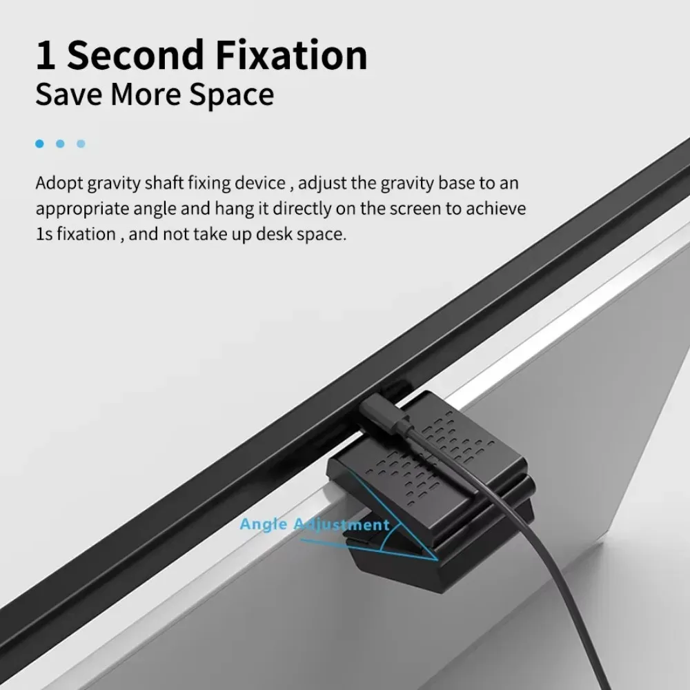 Barre lumineuse pour écran d'ordinateur 50 cm avec gradation continue et alimentation USB - Image 6