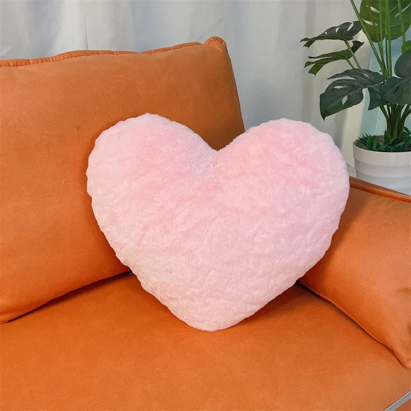 Détail du coussin coeur
