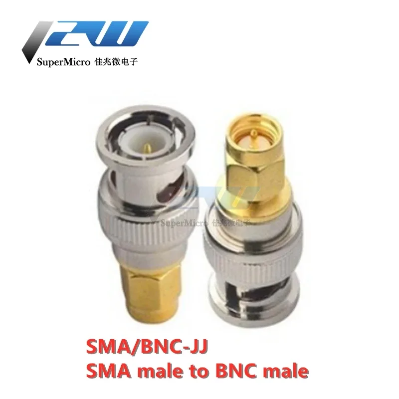 Connecteurs BNC vers SMA Type mâle femelle adaptateur de connecteur RF Kit de convertisseur de Test câbles de Transmission connecteur SMA vers BNC 3
