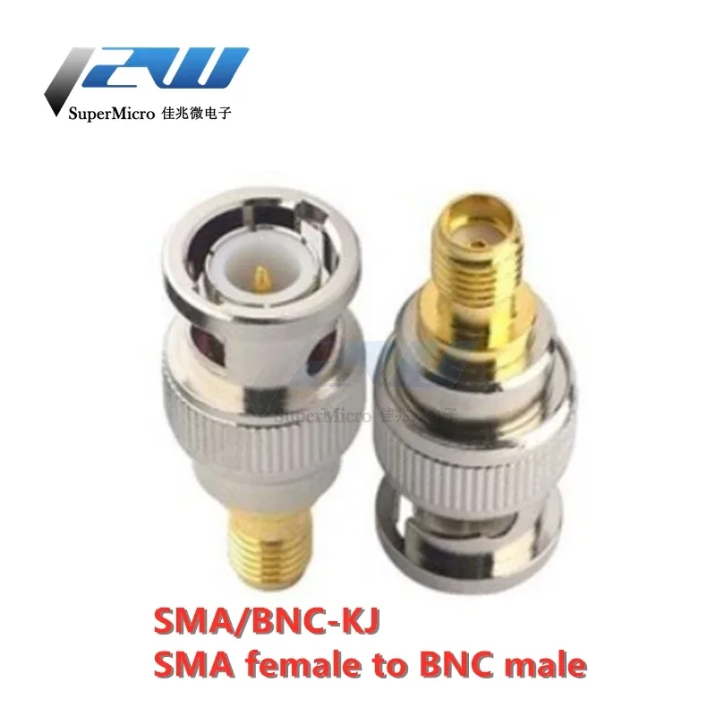 Connecteurs BNC vers SMA Type mâle femelle adaptateur de connecteur RF Kit de convertisseur de Test câbles de Transmission connecteur SMA vers BNC 5