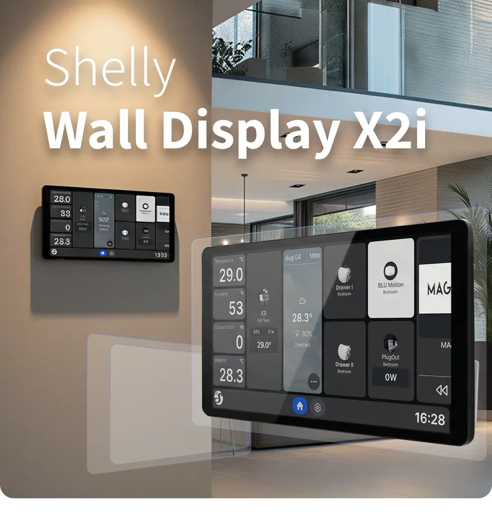Shelly Wall Display Présentation