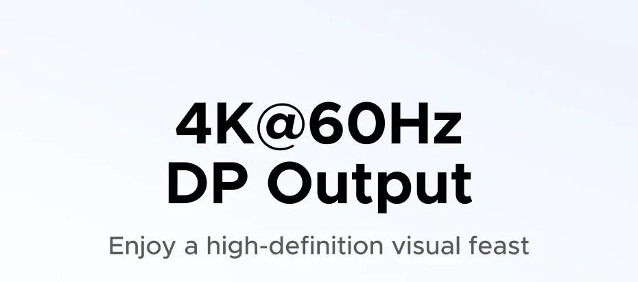 Sortie DisplayPort 4K