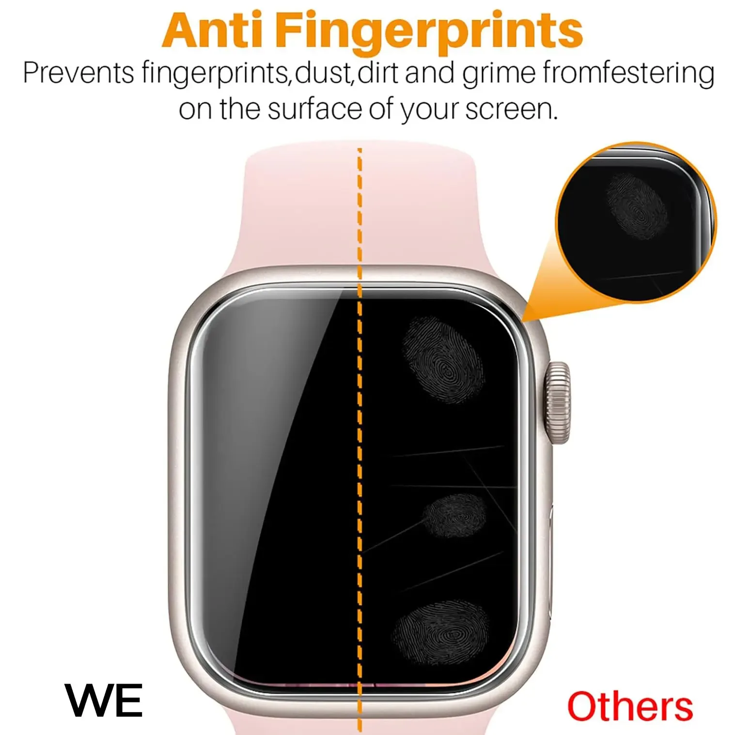 Film de protection hydrogel pour Apple Watch (Séries 1-9, SE, Ultra) - Image 3