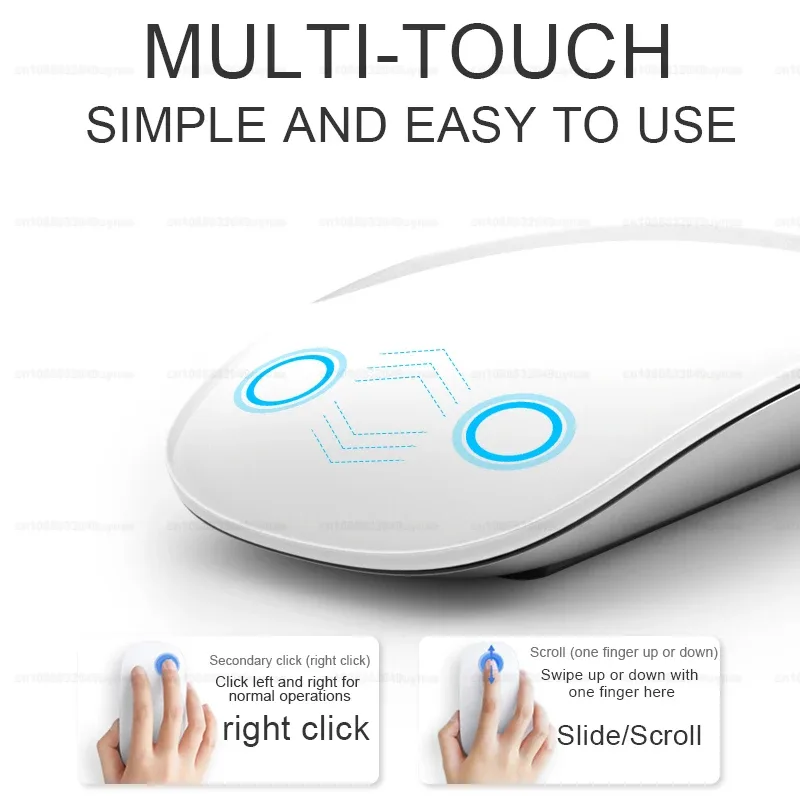 Apple Magic Mouse - Souris sans fil avec surface Multi-Touch - Image 2