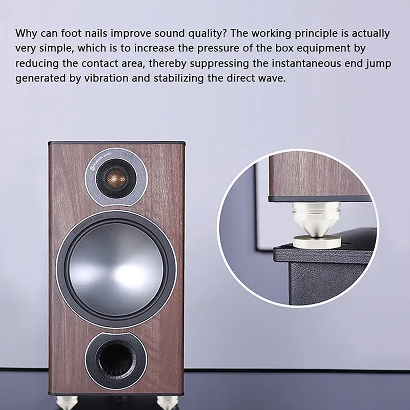 Kit de pointes de découplage et contre-pointes pour enceintes audio - Image 4