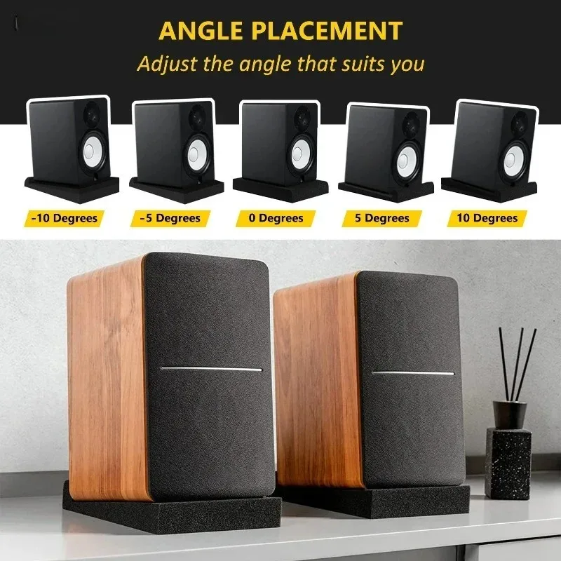 Pads d'isolation acoustique pour enceintes de bureau - Image 6