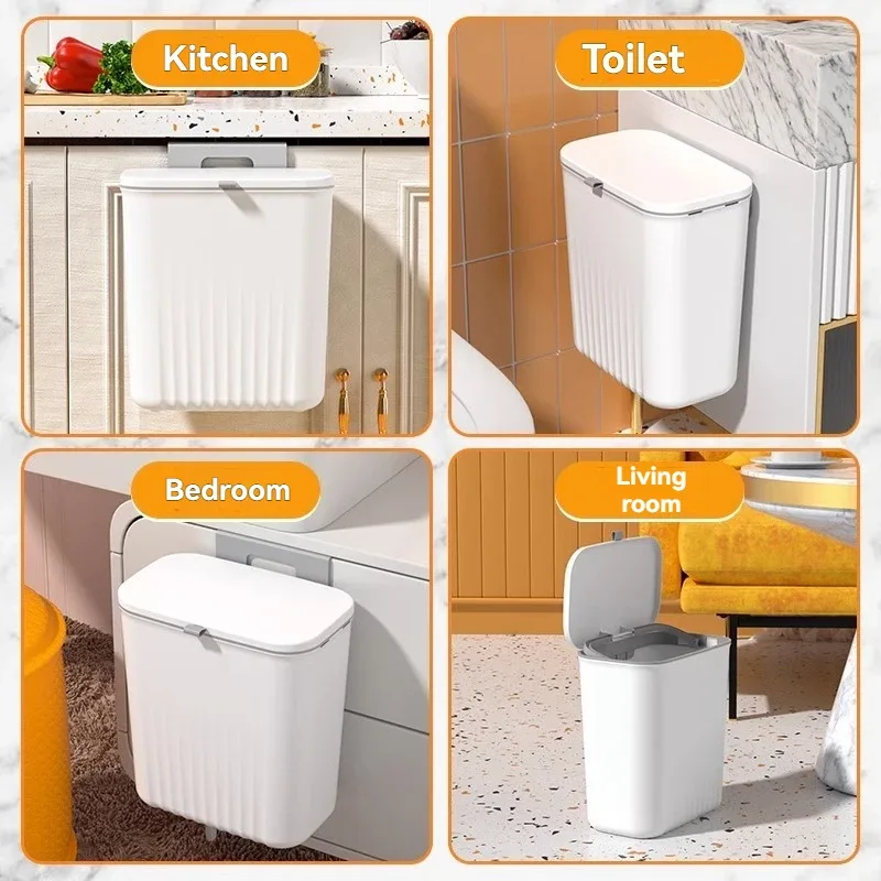 Poubelle murale élégante pour cuisine