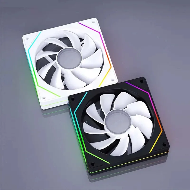UPSIREN UF-1 PRISM 4 PRO - Ventilateur de boîtier PC 120mm ARGB PWM - 600-1500 tr/min - Image 3