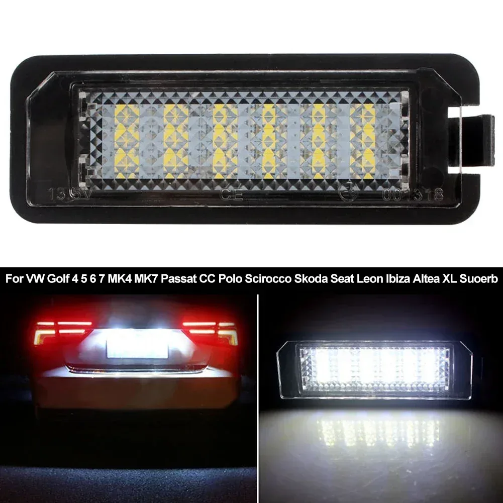Éclairage LED Plaque Immatriculation