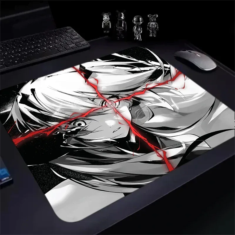 Tapis de souris gaming Anime Samouraï - 450 x 400 mm - Antidérapant et imperméable - Image 2