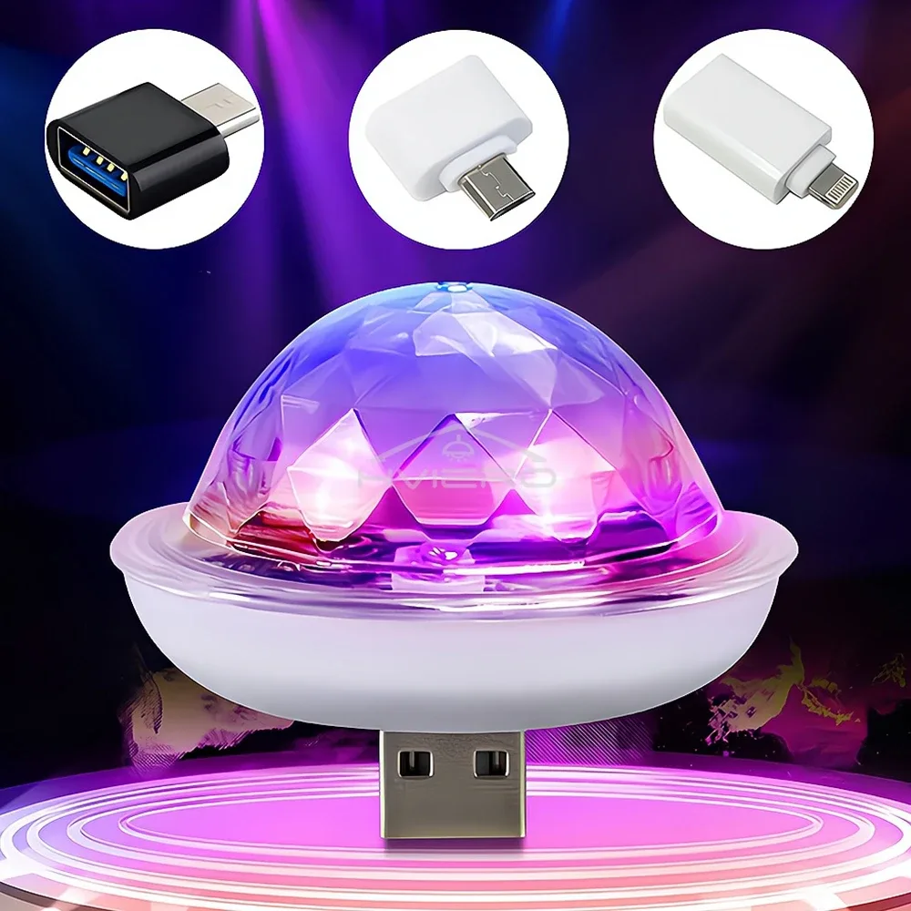 Effet disco USB