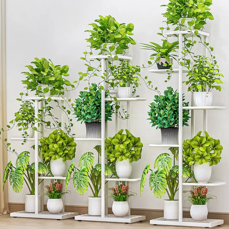 Étagère porte-plantes en fer à 6/7/8 niveaux - Image 2