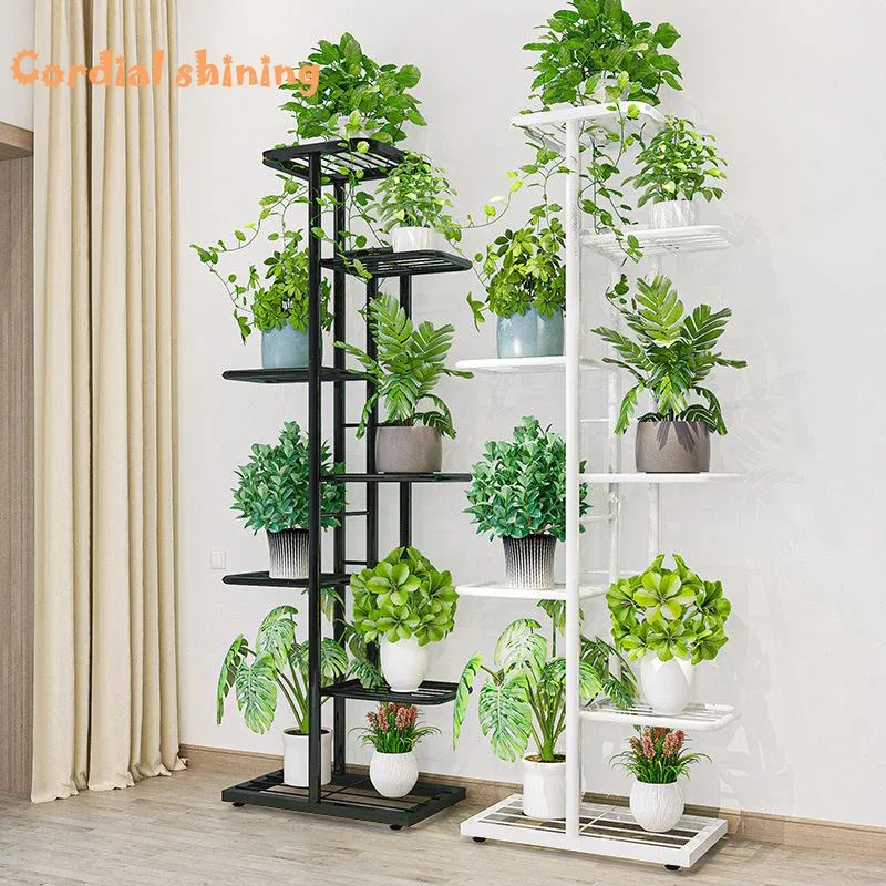 Étagère porte-plantes en fer à 6/7/8 niveaux - Image 1